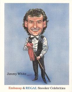 1993 Imperial Embassy & Regal Snooker Celebrities #NNO Jimmy White Front